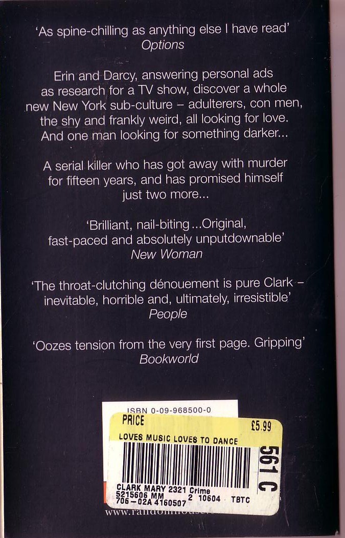 Erle Stanley Gardner  THE CASE OF THE DROWSY MOSQUITO magnified rear book cover image