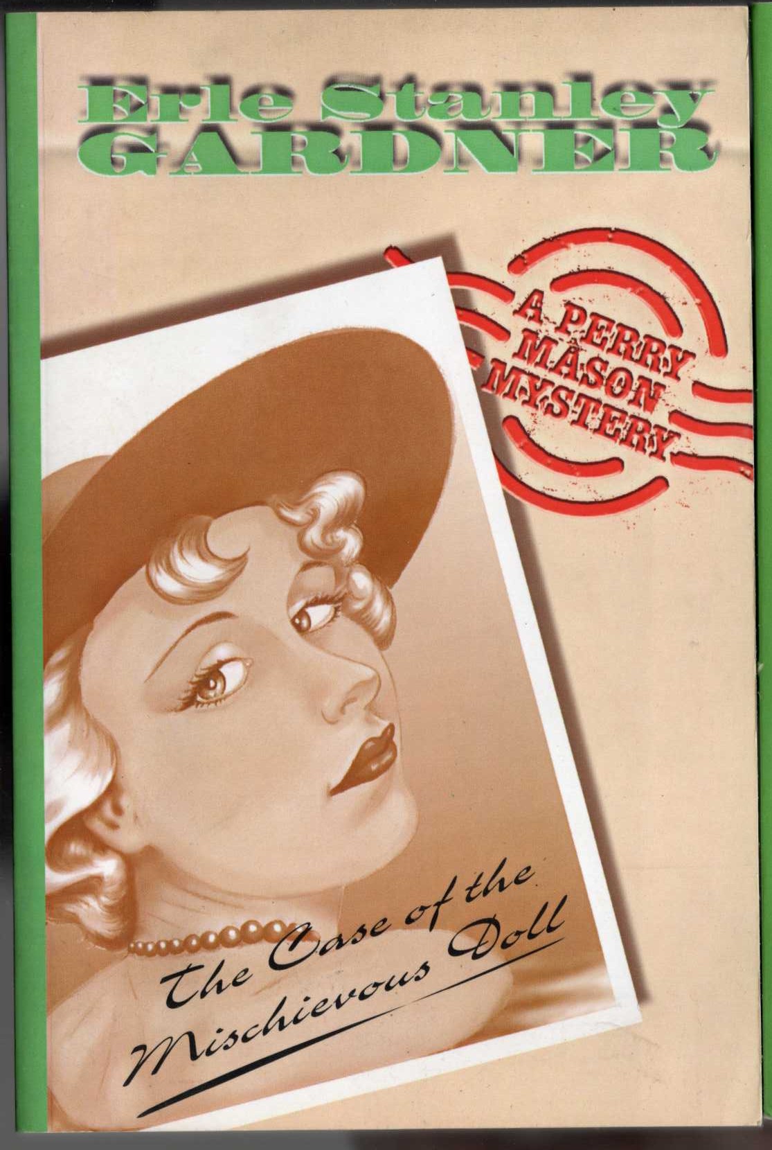 Erle Stanley Gardner  THE CASE OF THE MISCHIEVOUS DOLL front book cover image