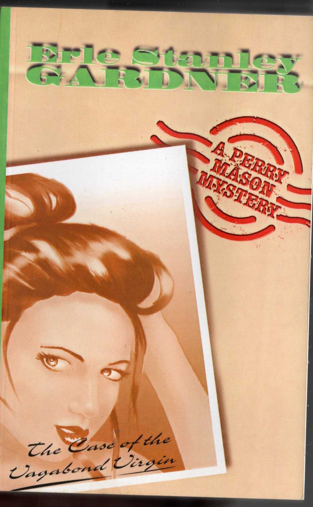 Erle Stanley Gardner  THE CASE OF THE VAGABOND VIRGIN front book cover image