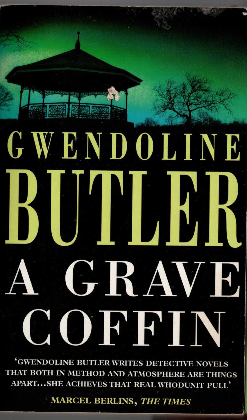 Gwendoline Butler  A GRAVE COFFIN front book cover image