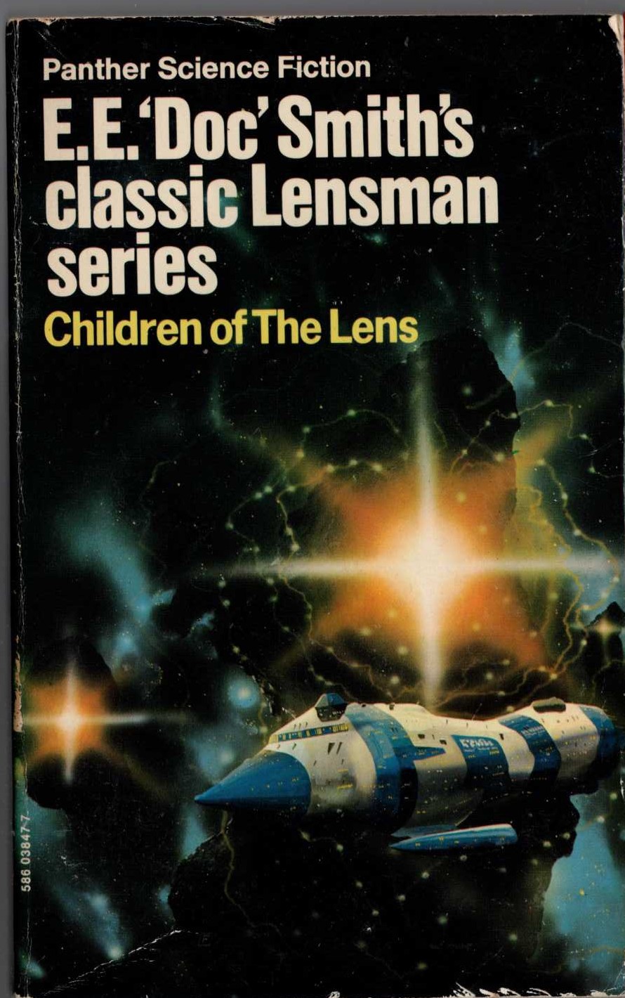 E.E.'Doc' Smith  CHILDREN OF THE LENS front book cover image
