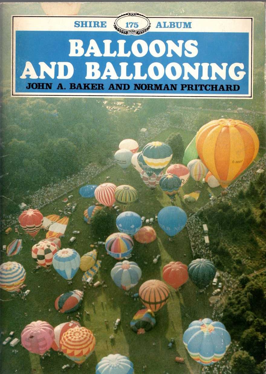 BALLOONS AND BALLOONING by John A.Baker and Norman Pritchard front book cover image