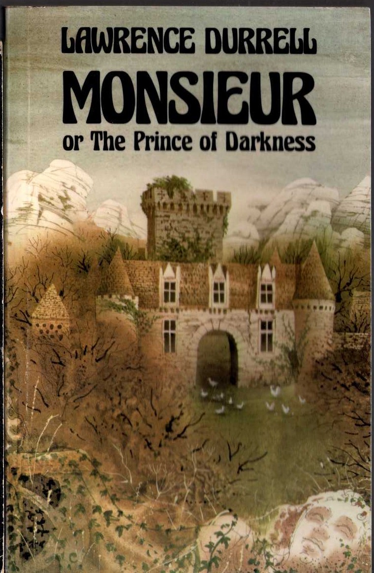 Lawrence Durrell  MONSIEUR or THE PRINCE OF DARKNESS front book cover image