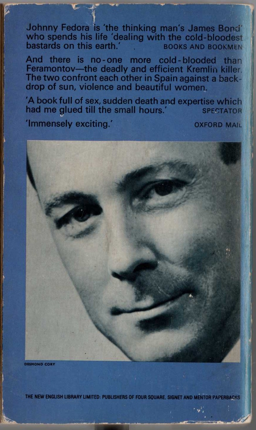 Desmond Cory  FERAMONTOV magnified rear book cover image