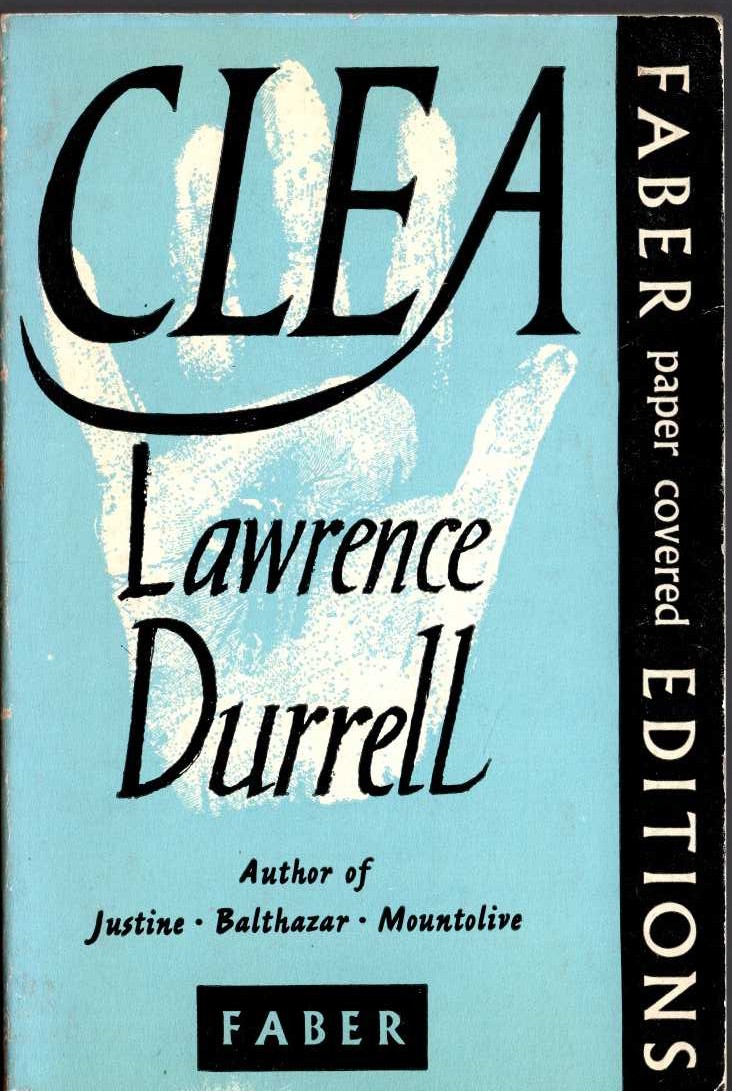 Lawrence Durrell  CLEA front book cover image