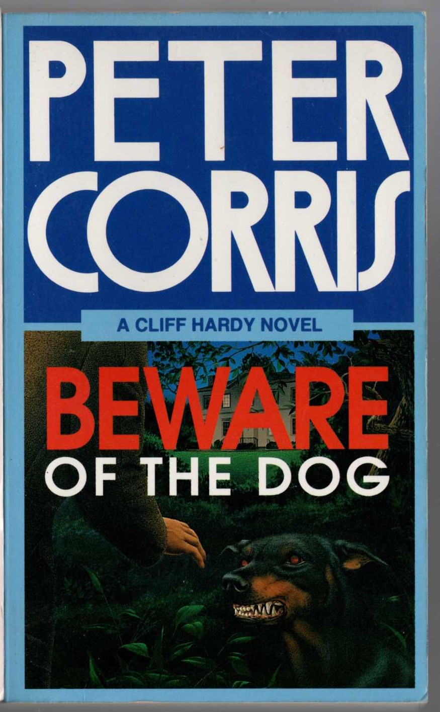 Peter Corris  BEWARE OF THE DOG front book cover image