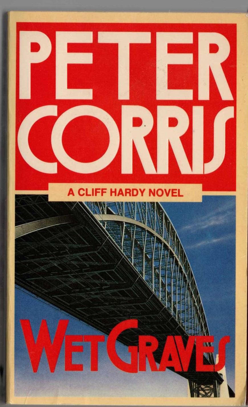 Peter Corris  WET GRAVES front book cover image
