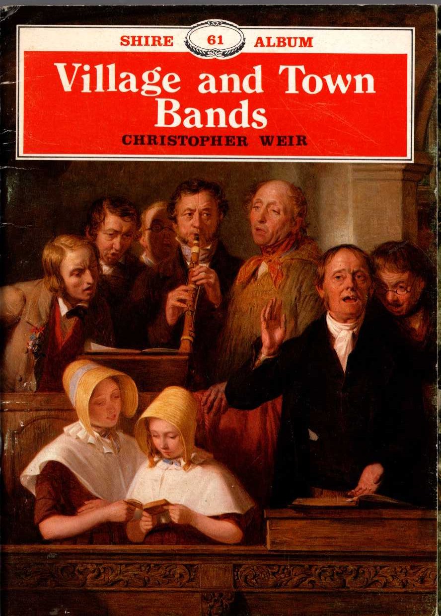 Christopher Weir  VILLAGE AND TOWN BANDS front book cover image