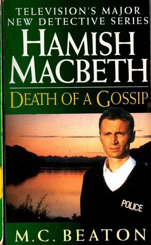 M.C. Beaton  HAMISH MACBETH. Death of a Gossip (TV tie-in) front book cover image