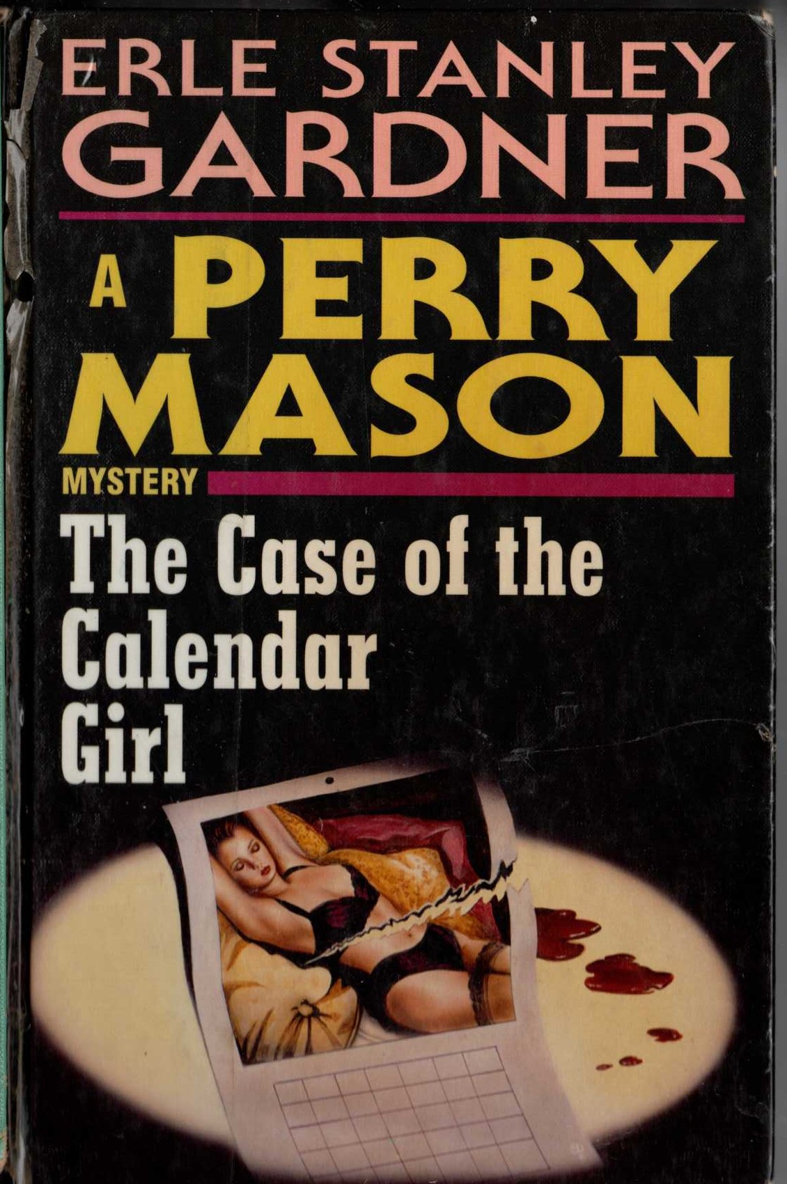 THE CASE OF THE CALENDAR GIRL front book cover image