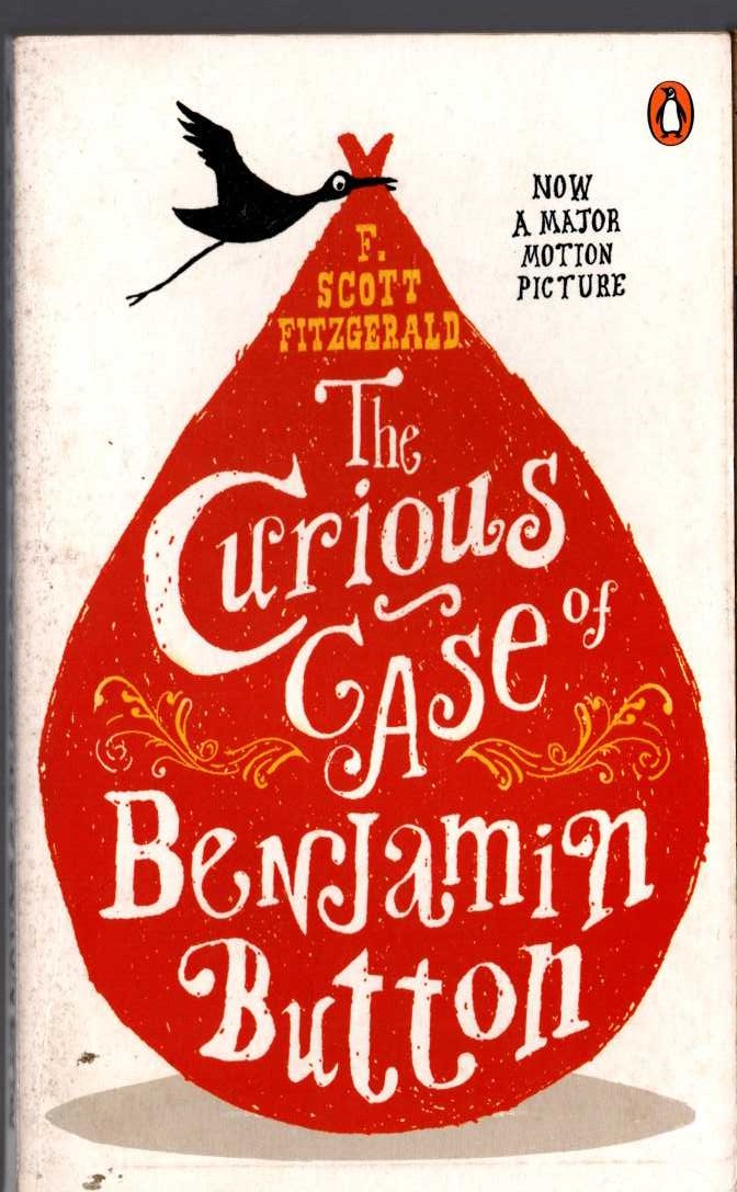 F.Scott Fitzgerald  THE CURIOUS CASE OF BENJAMIN BUTTON front book cover image