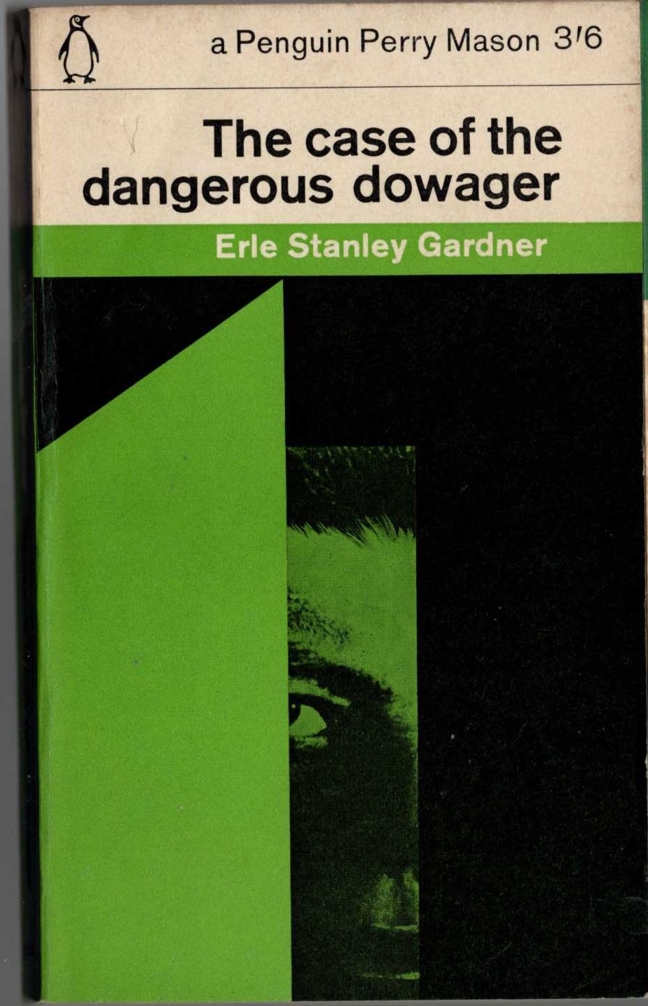 Erle Stanley Gardner  THE CASE OF THE DANGEROUS DOWAGER front book cover image