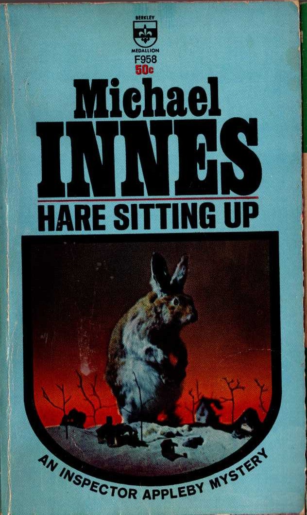 Michael Innes  HARE SITTING UP front book cover image