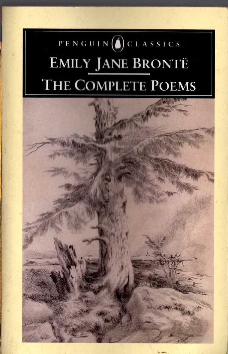 Emily Jane Bronte  THE COMPLETE POEMS front book cover image