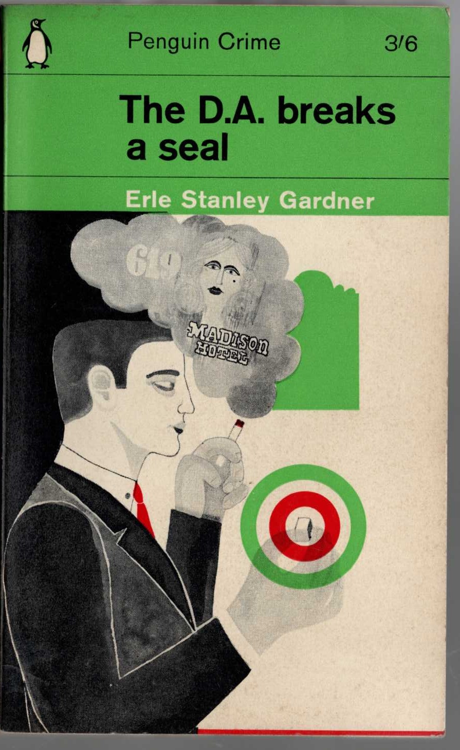 Erle Stanley Gardner  THE D.A. BREAKS A SEAL front book cover image