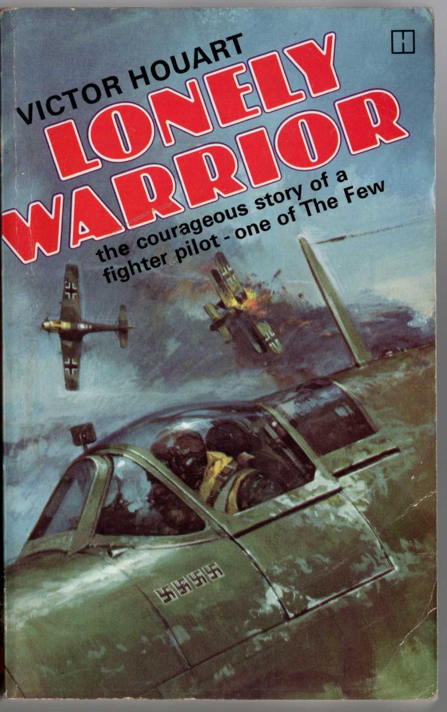 Victor Houart  LONELY WARRIOR front book cover image