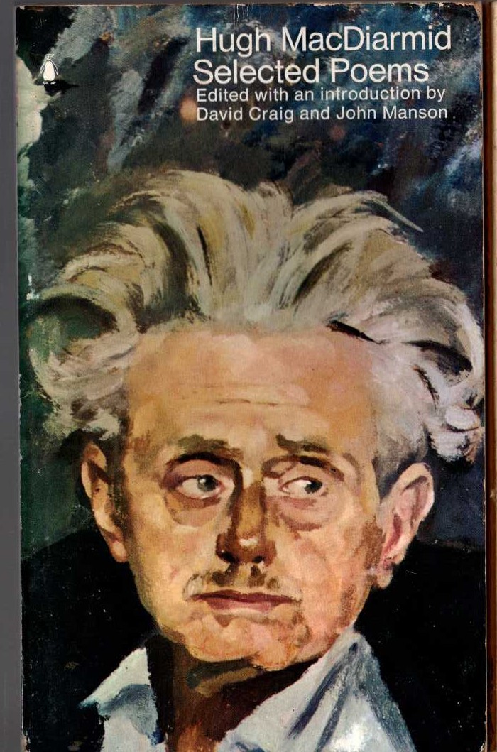 HUGH MacDIARMID. Selected Poems front book cover image