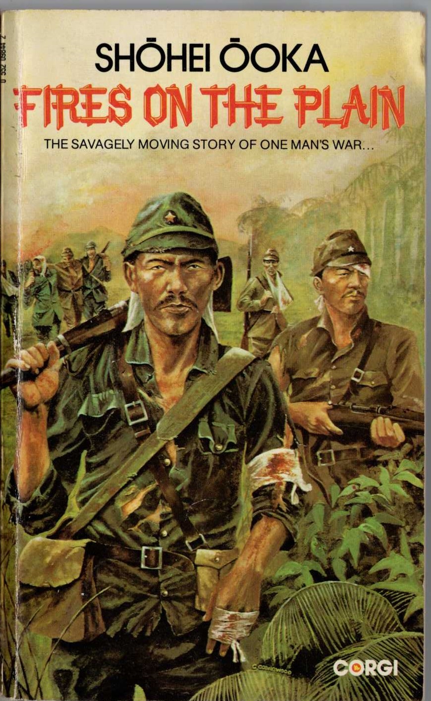 Shohei Ooka  FIRES ON THE PLAIN front book cover image