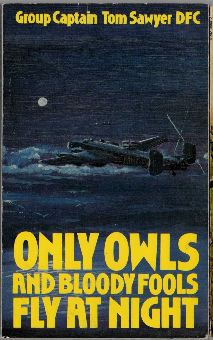 Group Captain Tom Sawyer  ONLY OWLS AND BLOODY FOOLS FLY AT NIGHT front book cover image