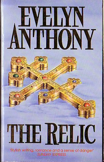 Evelyn Anthony  THE RELIC front book cover image