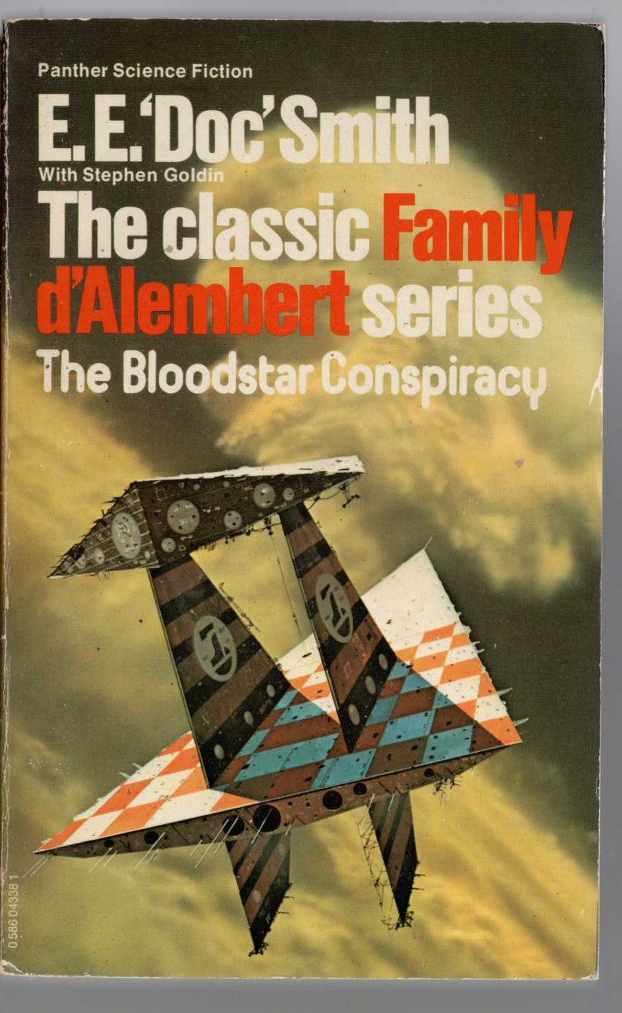 E.E.'Doc' Smith  THE BLOODSTAR CONSPIRACY front book cover image