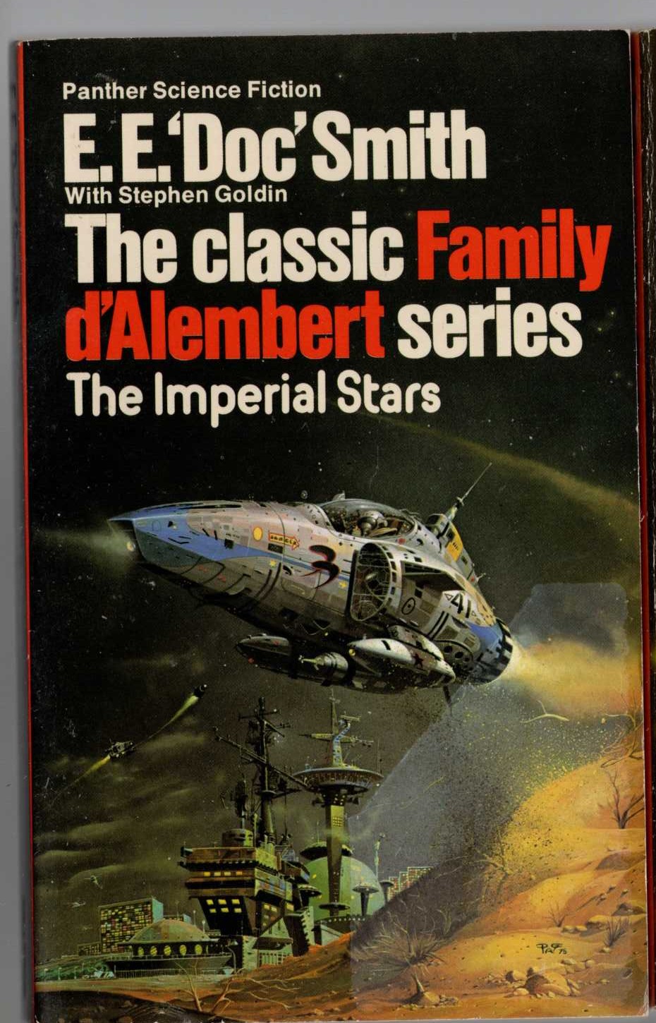 E.E.'Doc' Smith  THE IMPERIAL STARS front book cover image