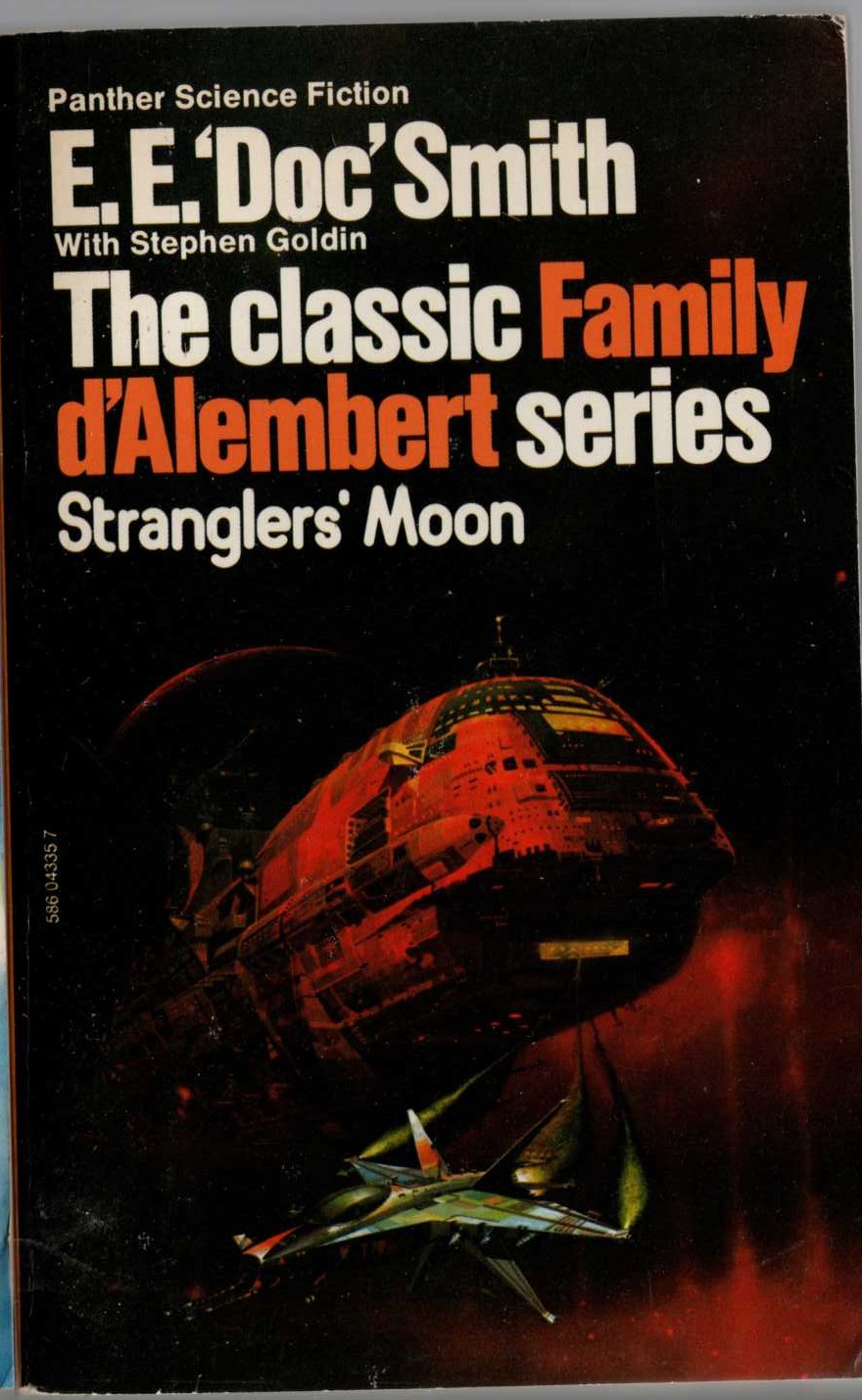 E.E.'Doc' Smith  STRANGLERS' MOON front book cover image