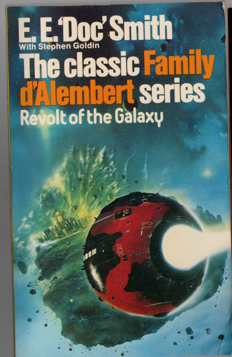 E.E.'Doc' Smith  REVOLT OF THE GALAXY front book cover image