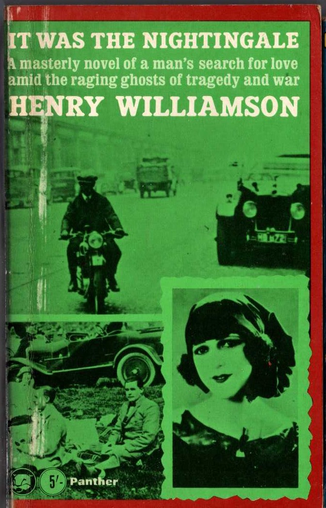 Henry Williamson  IT WAS THE NIGHTINGALE front book cover image