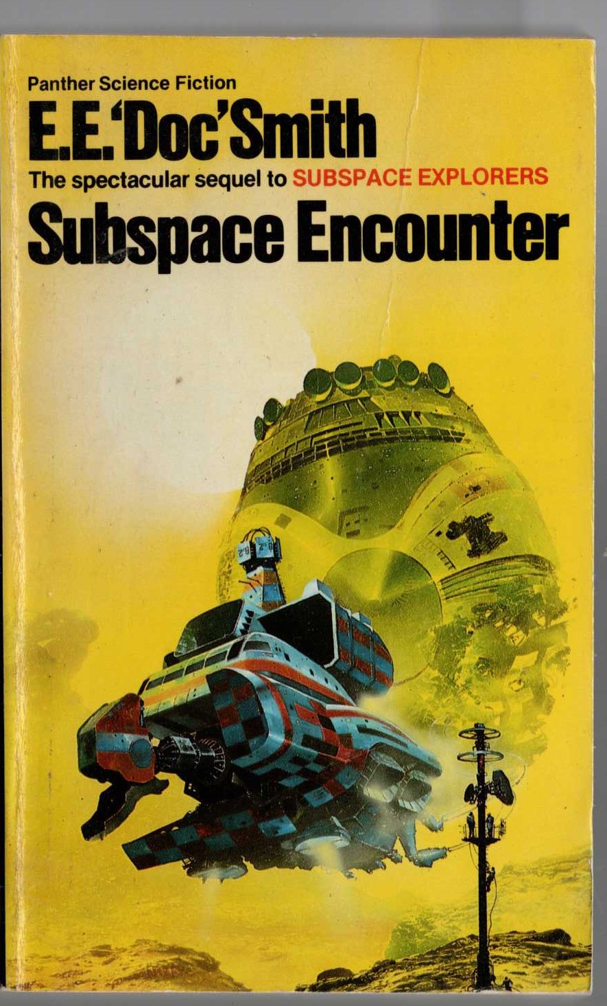 E.E.'Doc' Smith  SUBSPACE ENCOUNTER front book cover image
