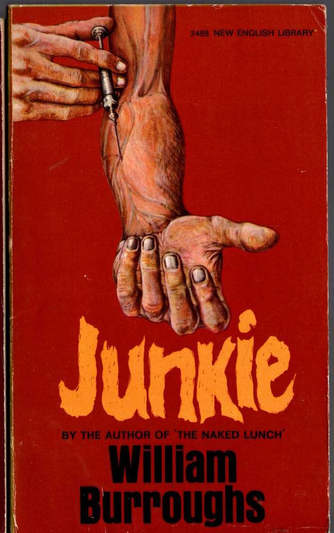 William S. Burroughs  JUNKIE front book cover image