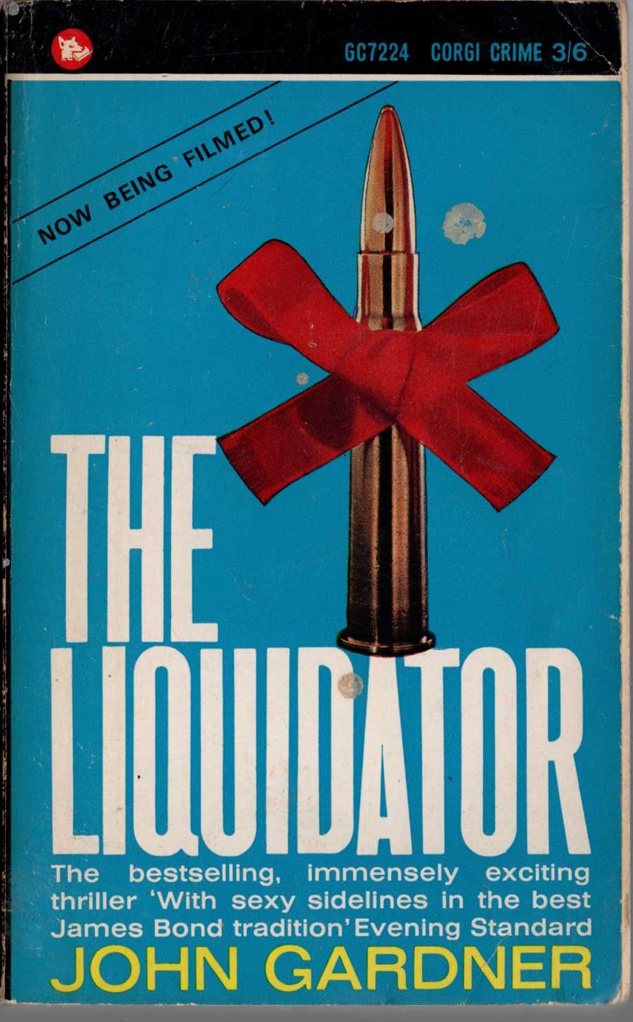John Gardner  THE LIQUIDATOR front book cover image