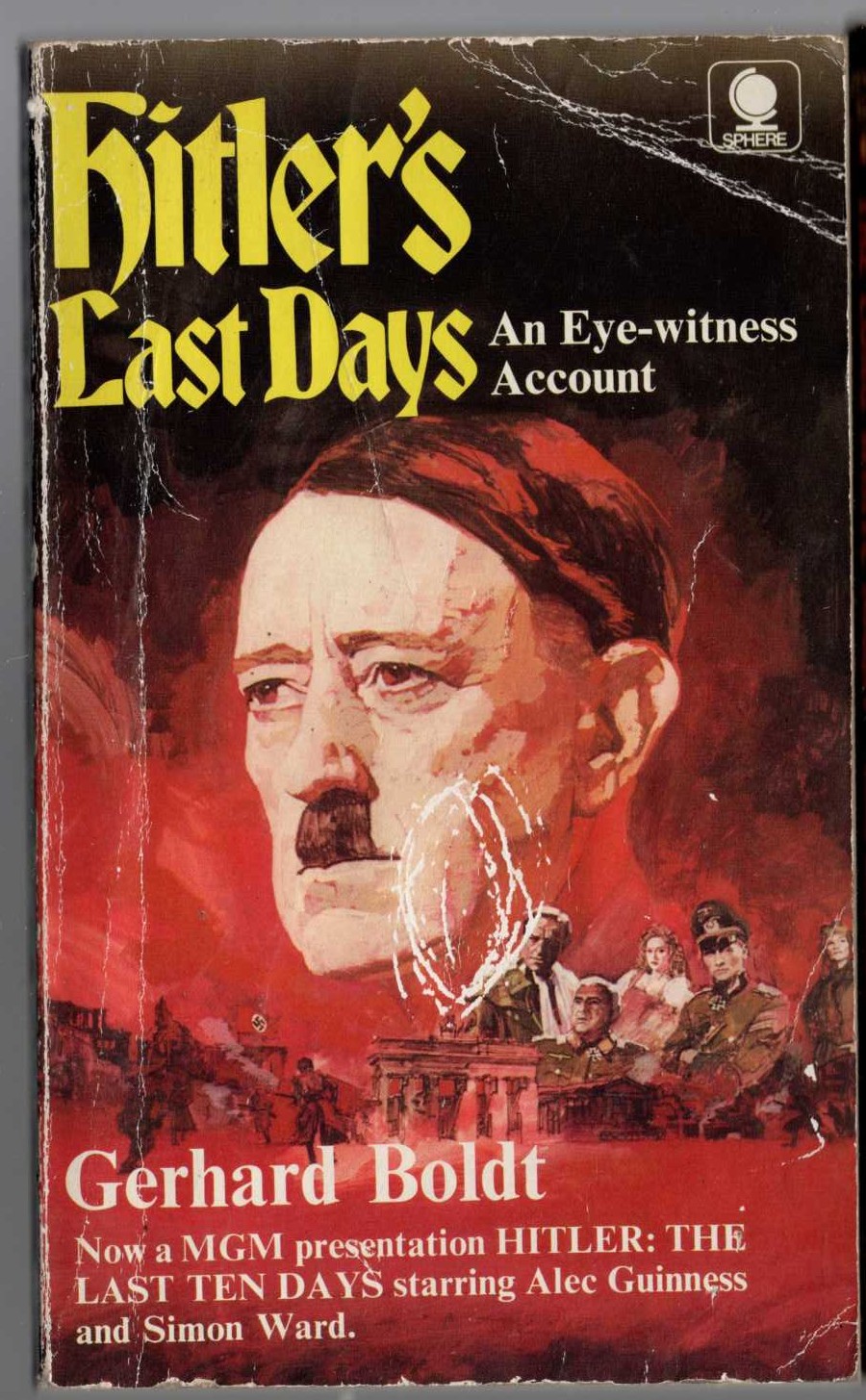 Gerhard Boldt  HITLER'S LAST DAYS front book cover image