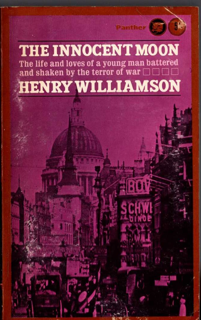 Henry Williamson  THE INNOCENT MOON front book cover image