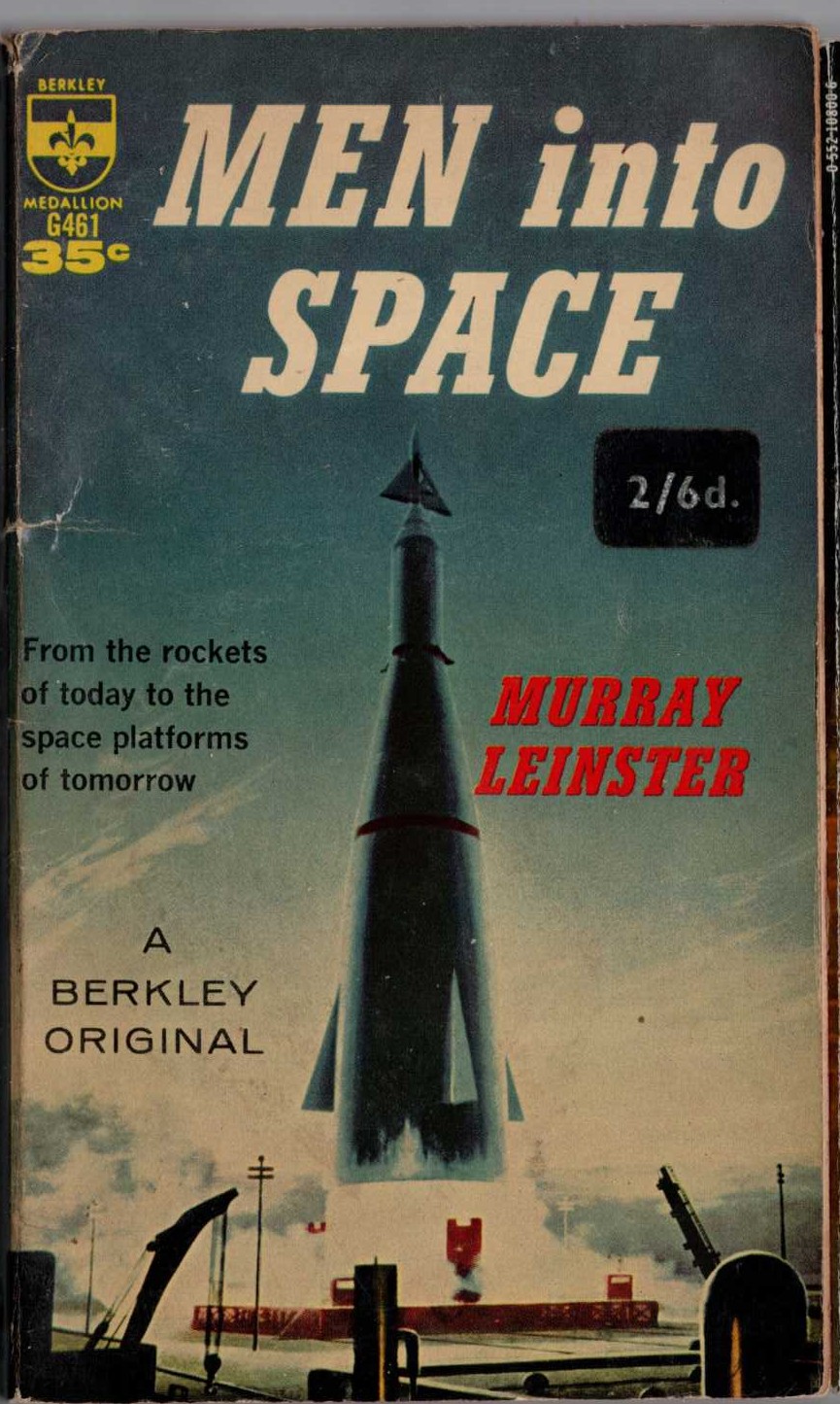 Murray Leinster  MEN INTO SPACE front book cover image