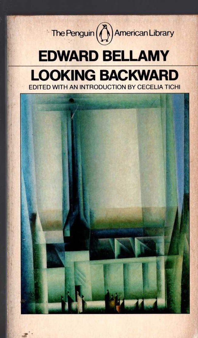 Edward Bellamy  LOOKING BACKWARD front book cover image