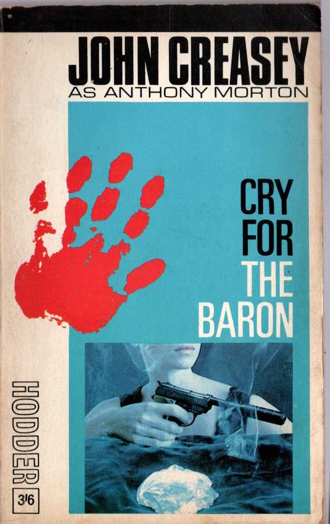 Anthony Morton  CRY FOR THE BARON front book cover image