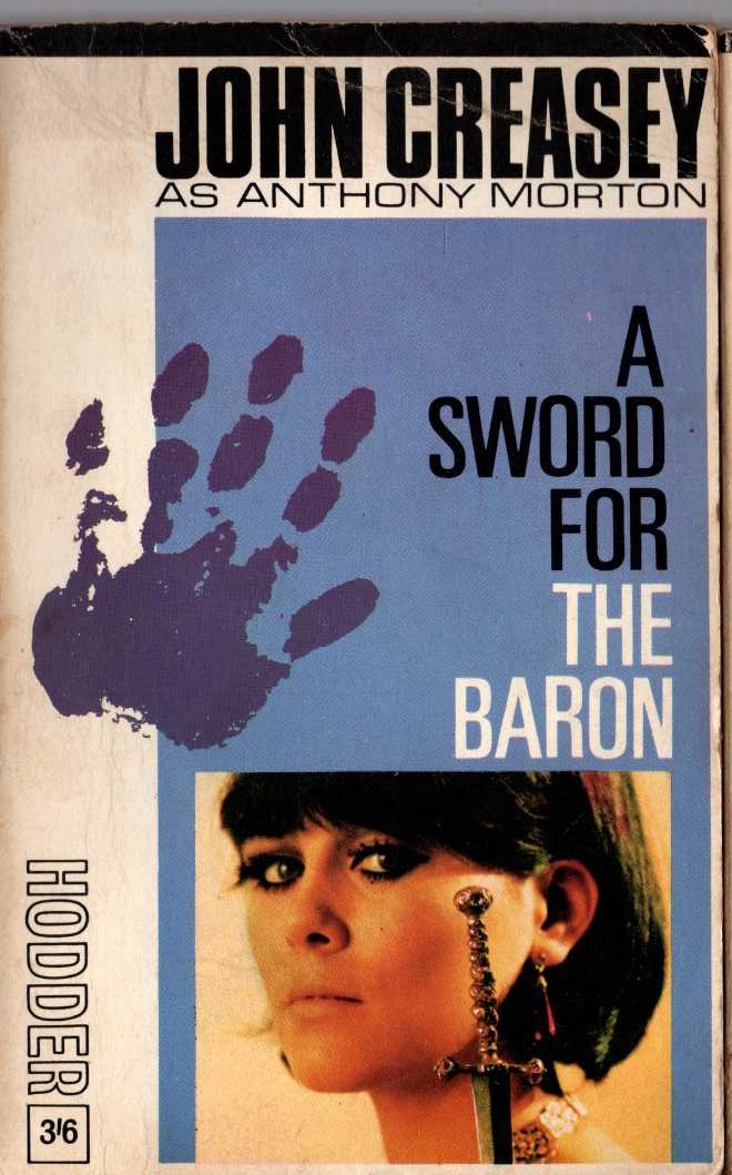 Anthony Morton  A SWORD THE THE BARON front book cover image