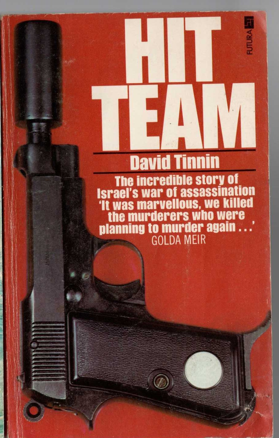 David Tinnin  HIT TEAM front book cover image