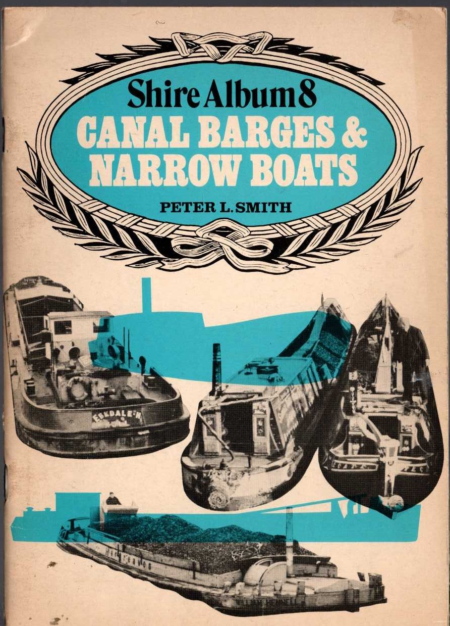 \ CANAL BARGES & NARROW BOATS by Peter L.Smith front book cover image