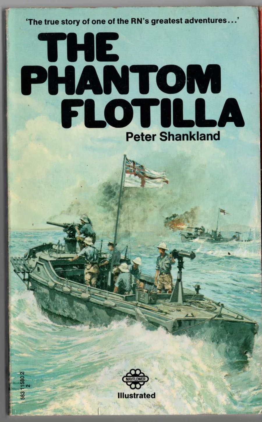 Peter Shankland  THE PHANTOM FLOTILLA front book cover image