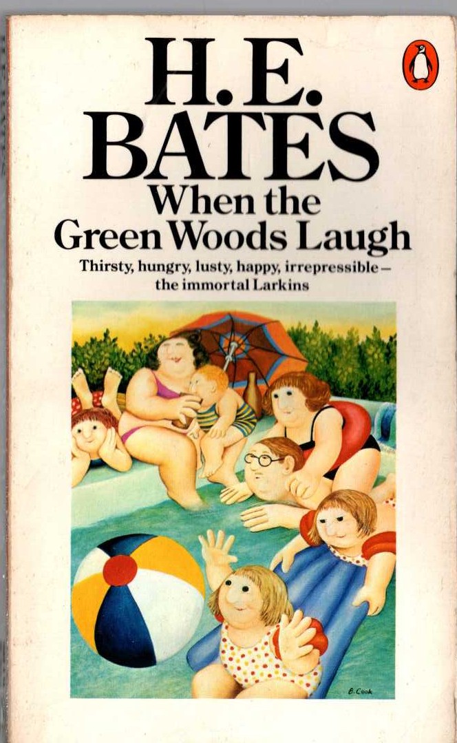 H.E. Bates  WHEN THE GREEN WOODS LAUGH front book cover image