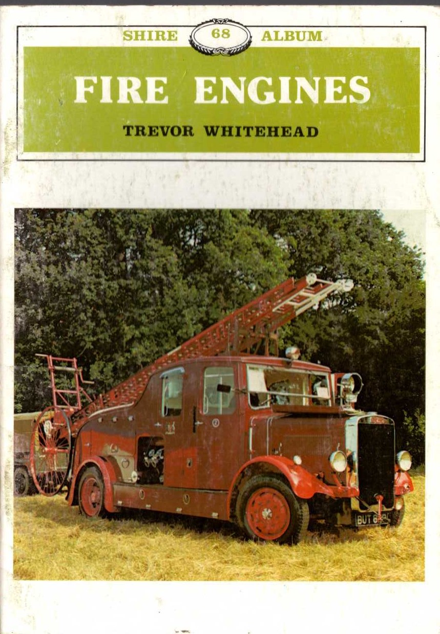 FIRE ENGINES by Trevor Whitehead front book cover image