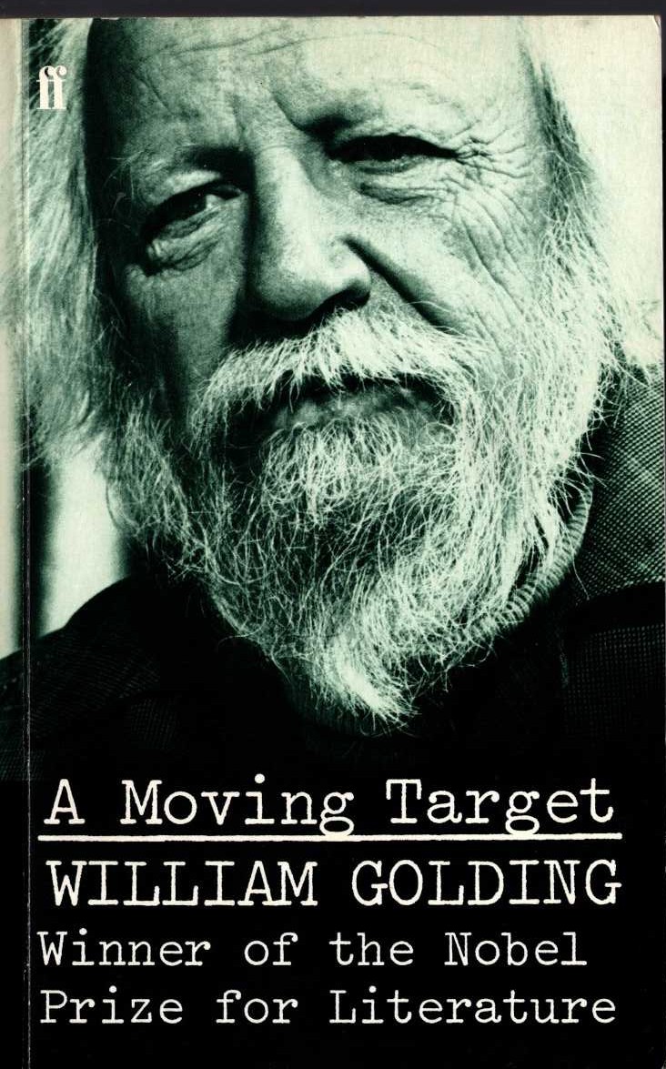 William Golding  A MOVING TARGET front book cover image