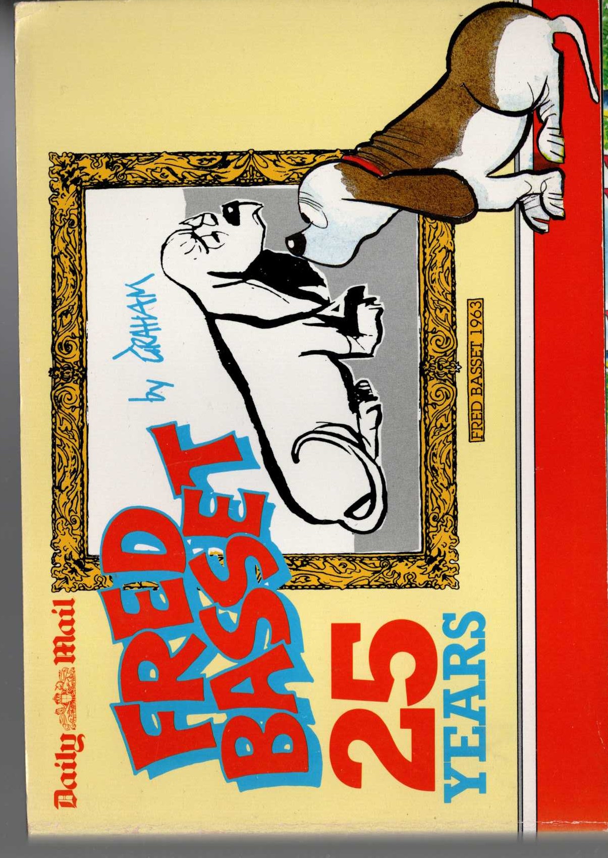 Alex Graham  FRED BASSET 25 YEARS front book cover image