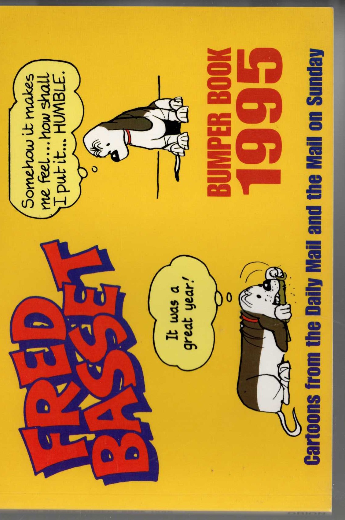 Alex Graham  FRED BASSET BUMPER BOOK 1995 front book cover image