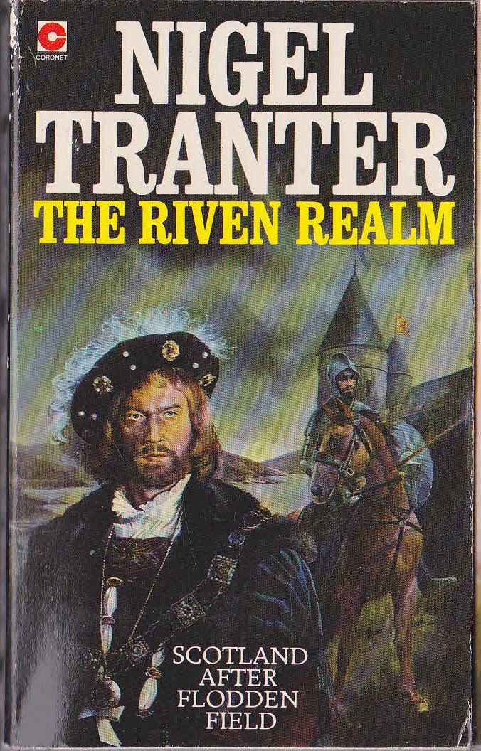 Nigel Tranter  THE RIVEN REALM front book cover image