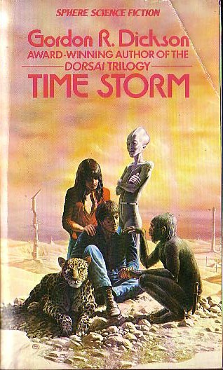 Gordon R. Dickson  TIME STORM front book cover image