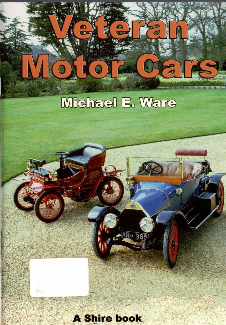 Michael E. Ware  VETERAN MOTOR CARS front book cover image