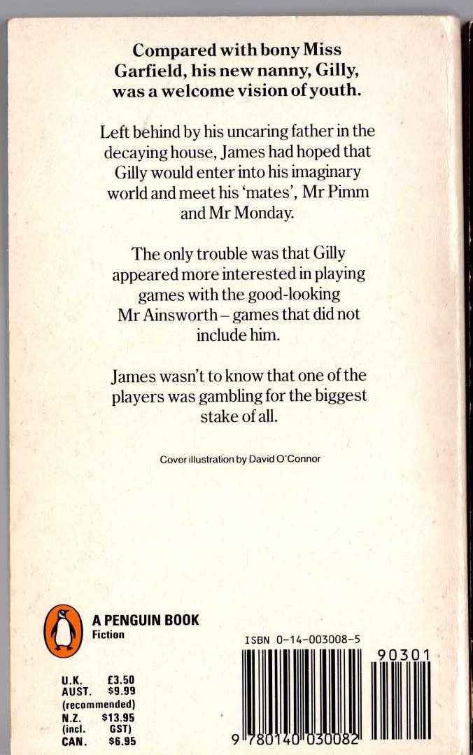 H.E. Bates  THE DISTANT HORNS OF SUMMER magnified rear book cover image